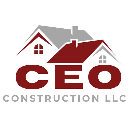 CEO construction llc. brand logo